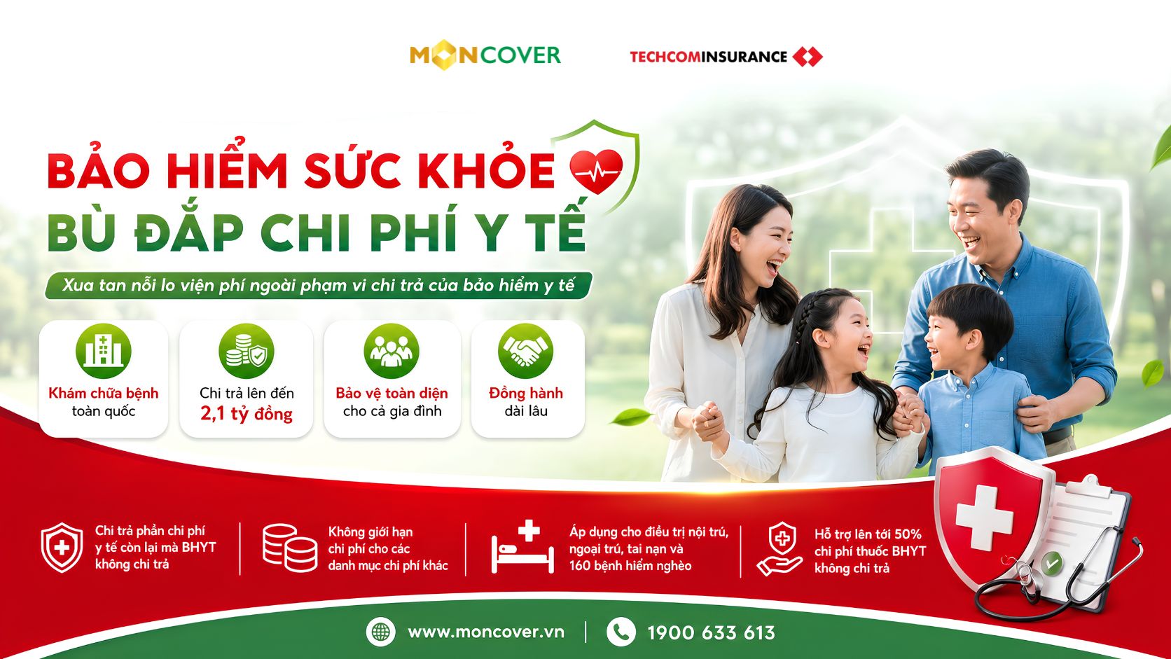 Bảo hiểm sức khỏe bù đắp chi phí y tế